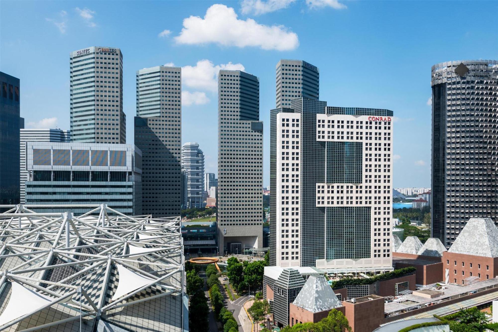 Conrad Singapore Marina Bay Exterior photo